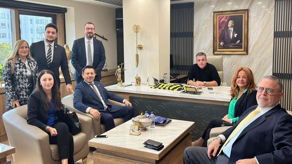 Fenerbahçe Gönüllüleri Derneği Derneğimizden, Kadıköy İlçe Emniyet Müdürü Bülent Çelik'e ziyaret